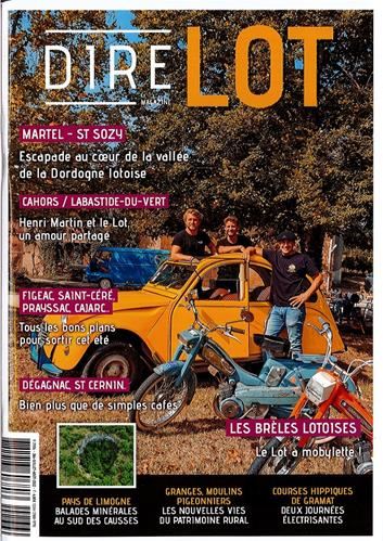 Dire  Lot Magazine N° 266 Juillet - Août 2022