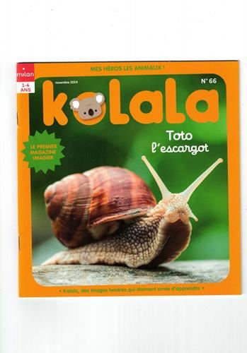 Kolala , mes héros les animaux! N° 66 Novembre 2024